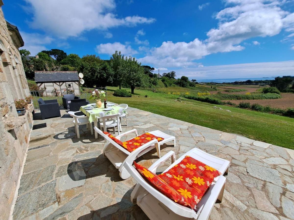 Breton Granite Stone House With Fantastic Sea Views Villa Saint-Pol-de-Léon Екстериор снимка
